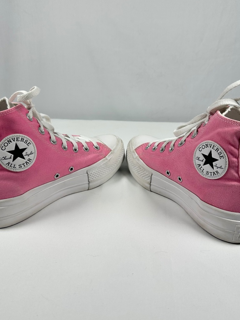 Converse Chuck Taylor All Star Move Platform High Top Pink Sneakers Size 7.5